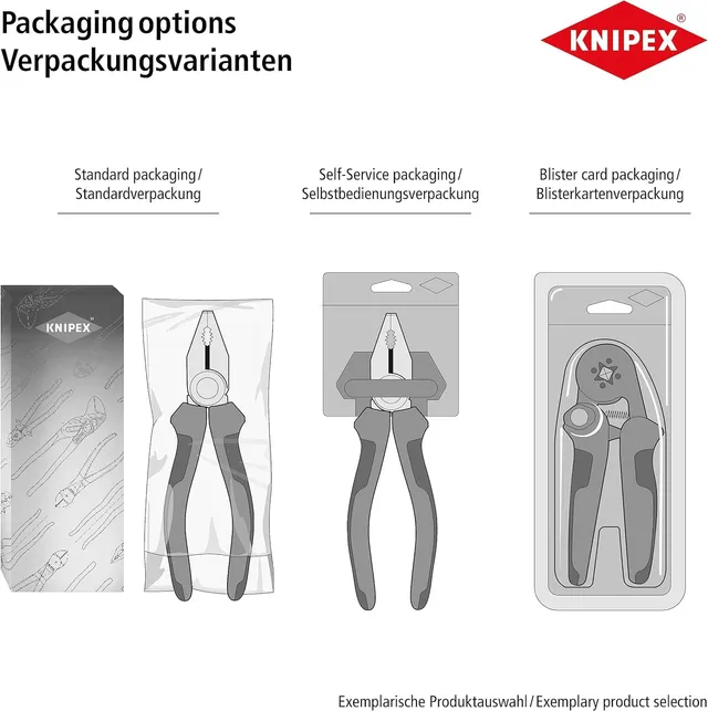knipex-elektro-installationszange-13-92-200-sb-6-in-1-multifunktionszange-200-mm image 1