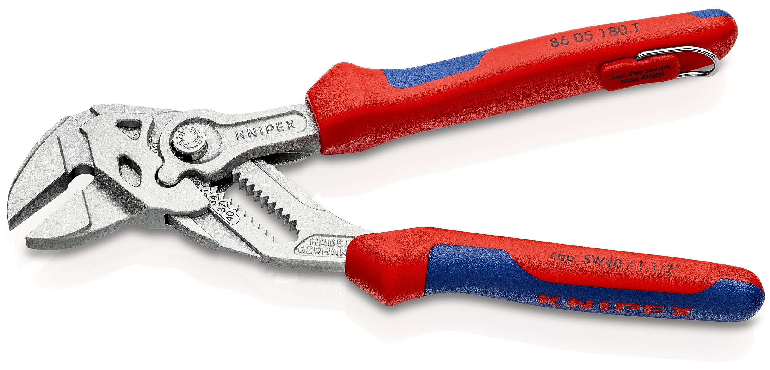 knipex-zangenschl-ssel-86-05-180-t-bk-zange-und-schraubenschl-ssel-180-mm-mit-me image 2