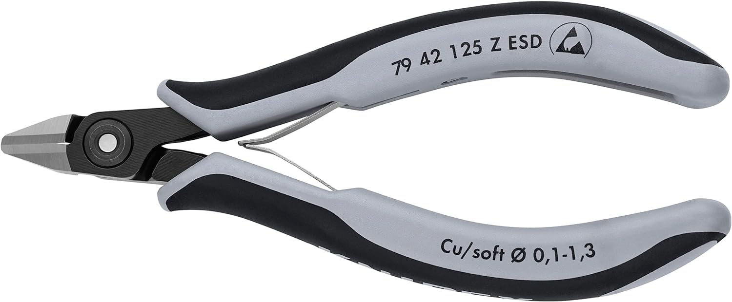 knipex-pr-zisions-elektronik-seitenschneider-esd-79-42-125-z-esd-125-mm image 1