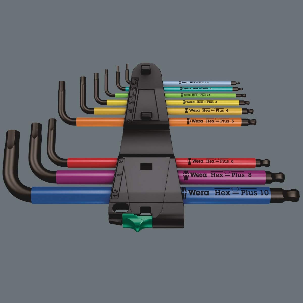 wera-950-9-hex-plus-1-sb-winkelschl-sselsatz-9-teilig-metrisch-blacklaser-multic image 3