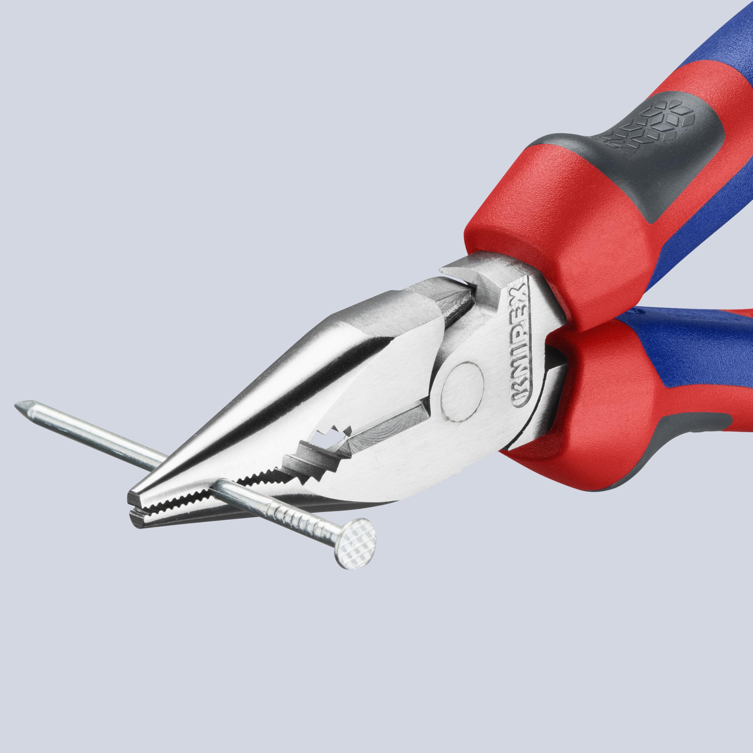 knipex-spitz-kombizange-08-25-145-145-mm-verchromt-mit-comfort-griffen image 2