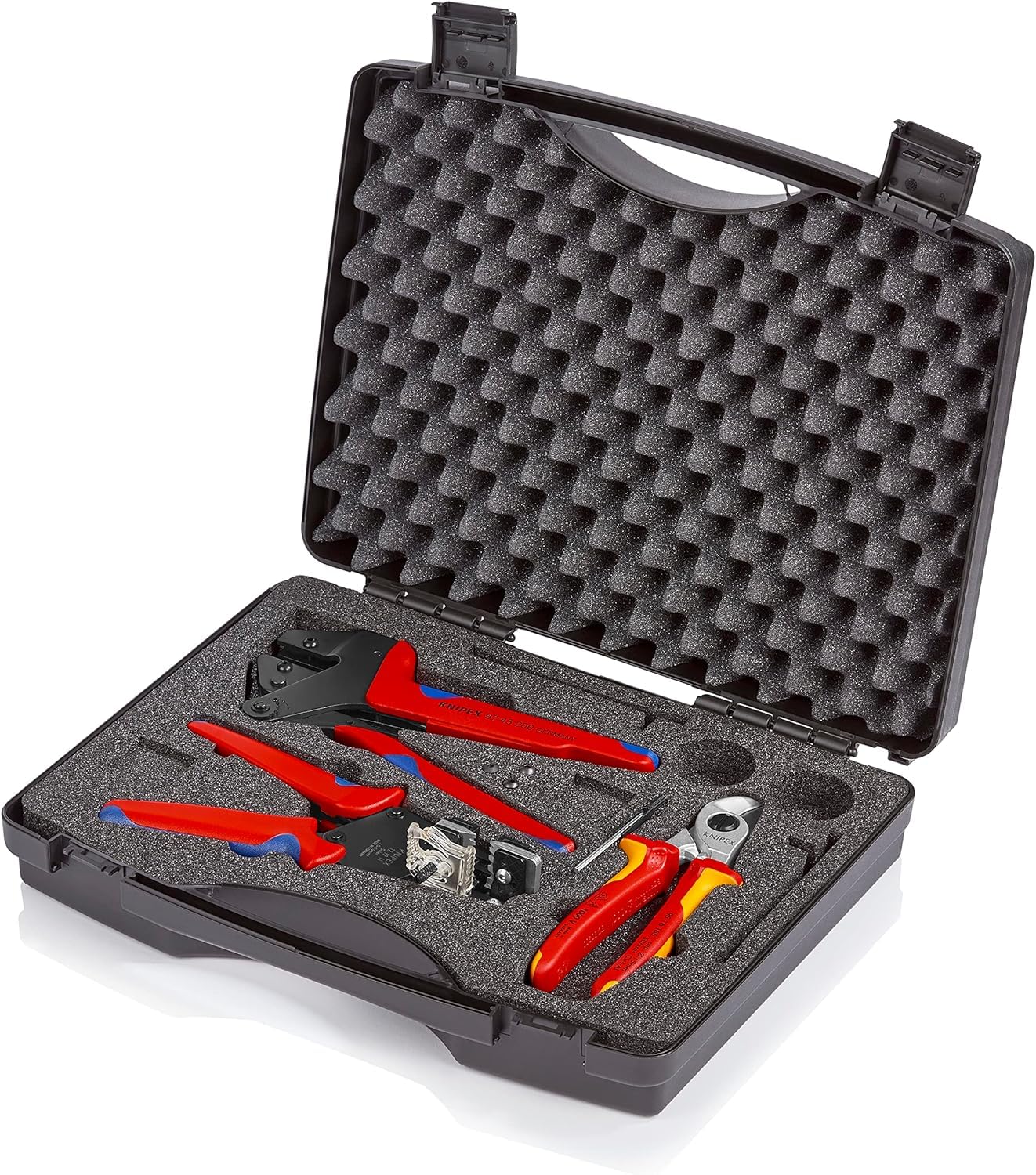 knipex-werkzeugkoffer-f-r-photovoltaik-97-91-01-3-teiliges-crimpzange-set-bis-6- image 1