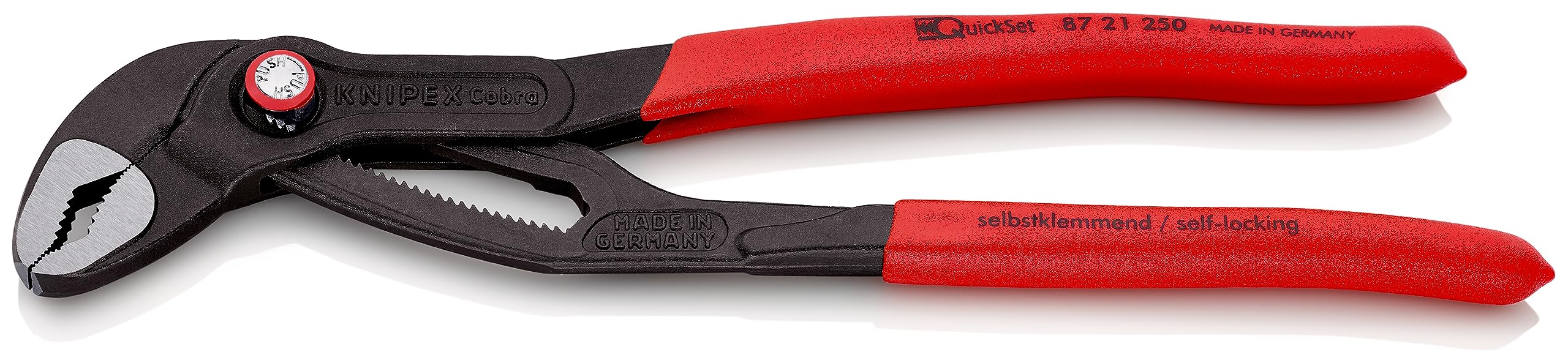 knipex-cobra-quickset-87-21-250-wasserpumpenzange-250-mm-mit-kunststoffgriff image 1