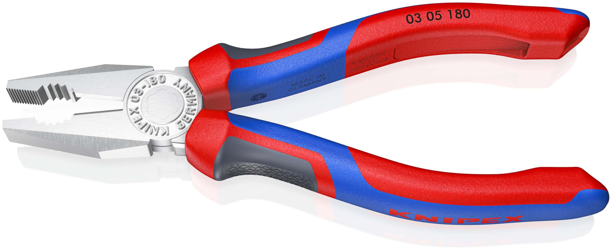 knipex-03-05-180-sb-kombizange-180-mm-verchromt-mit-comfort-griffen image 2