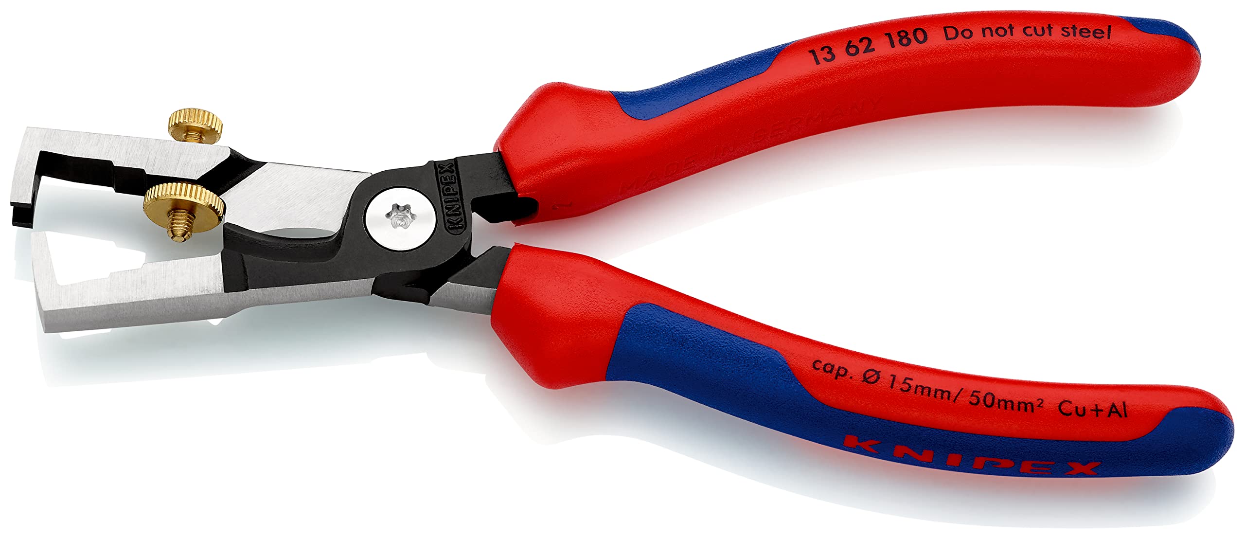 knipex-strix-abisolierzange-13-62-180-sb-180-mm-mit-kabelschere image 2