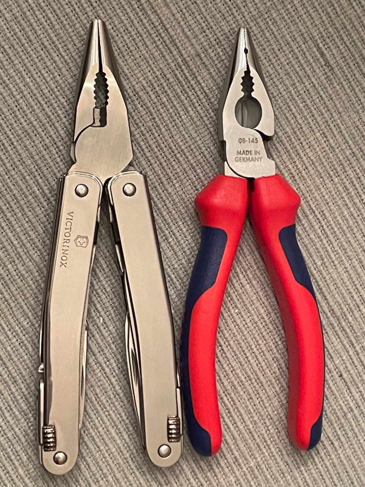 Handlich und scharf