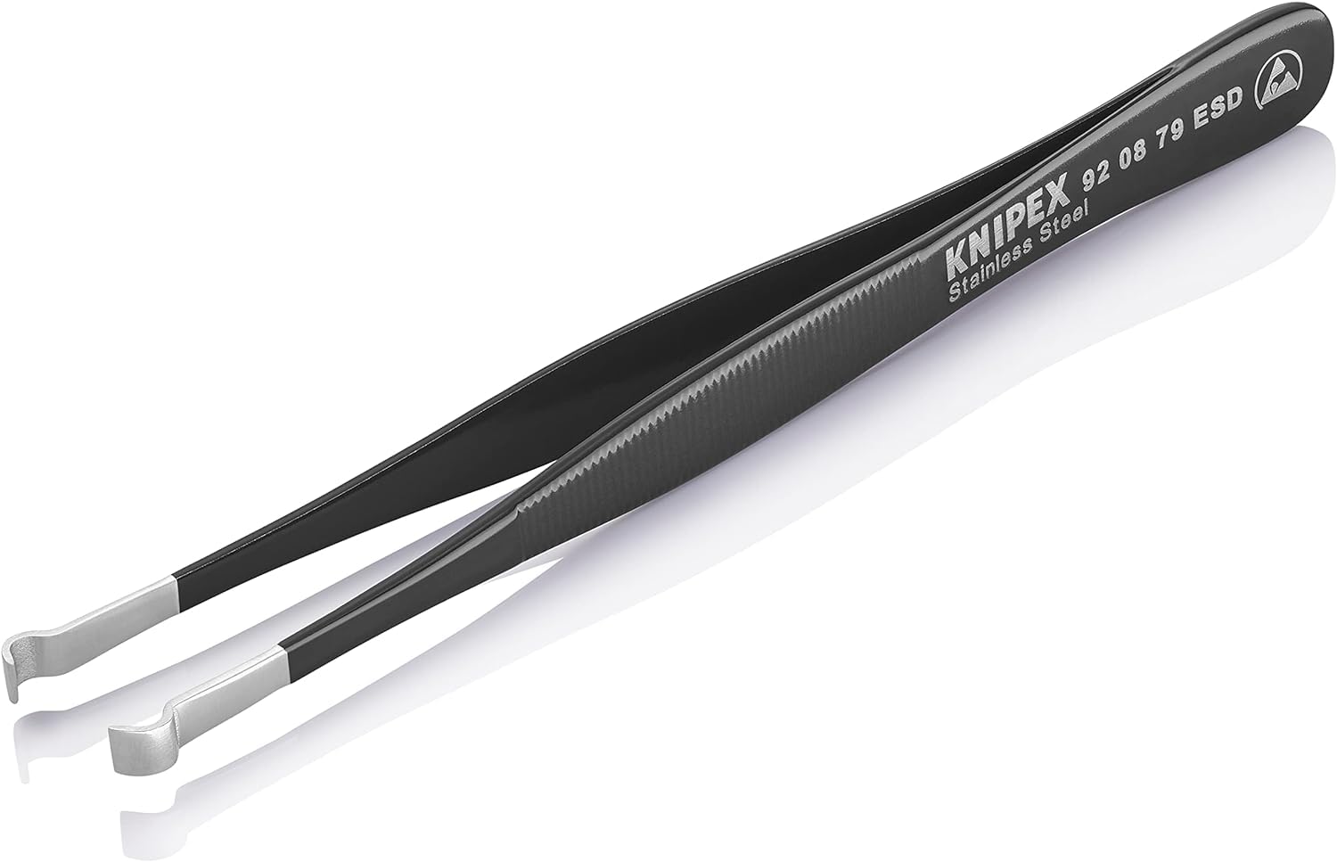 knipex-92-08-79-esd-positionierpinzette-122-mm-mattiert-geriffelt image 3