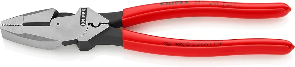 knipex-kraft-kombizange-09-11-240-lineman-s-pliers-240-mm image 1