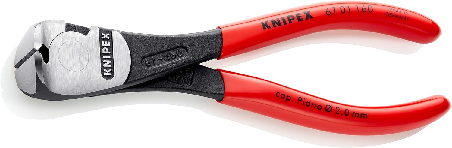 knipex-67-01-160-kraft-vornschneider-160-mm-f-r-draht-und-pianodraht image 1