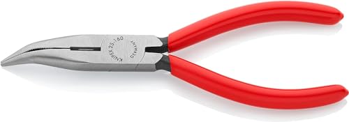 knipex-flachrundzange-25-21-160-mit-schneide-160-mm-radiozange image 7