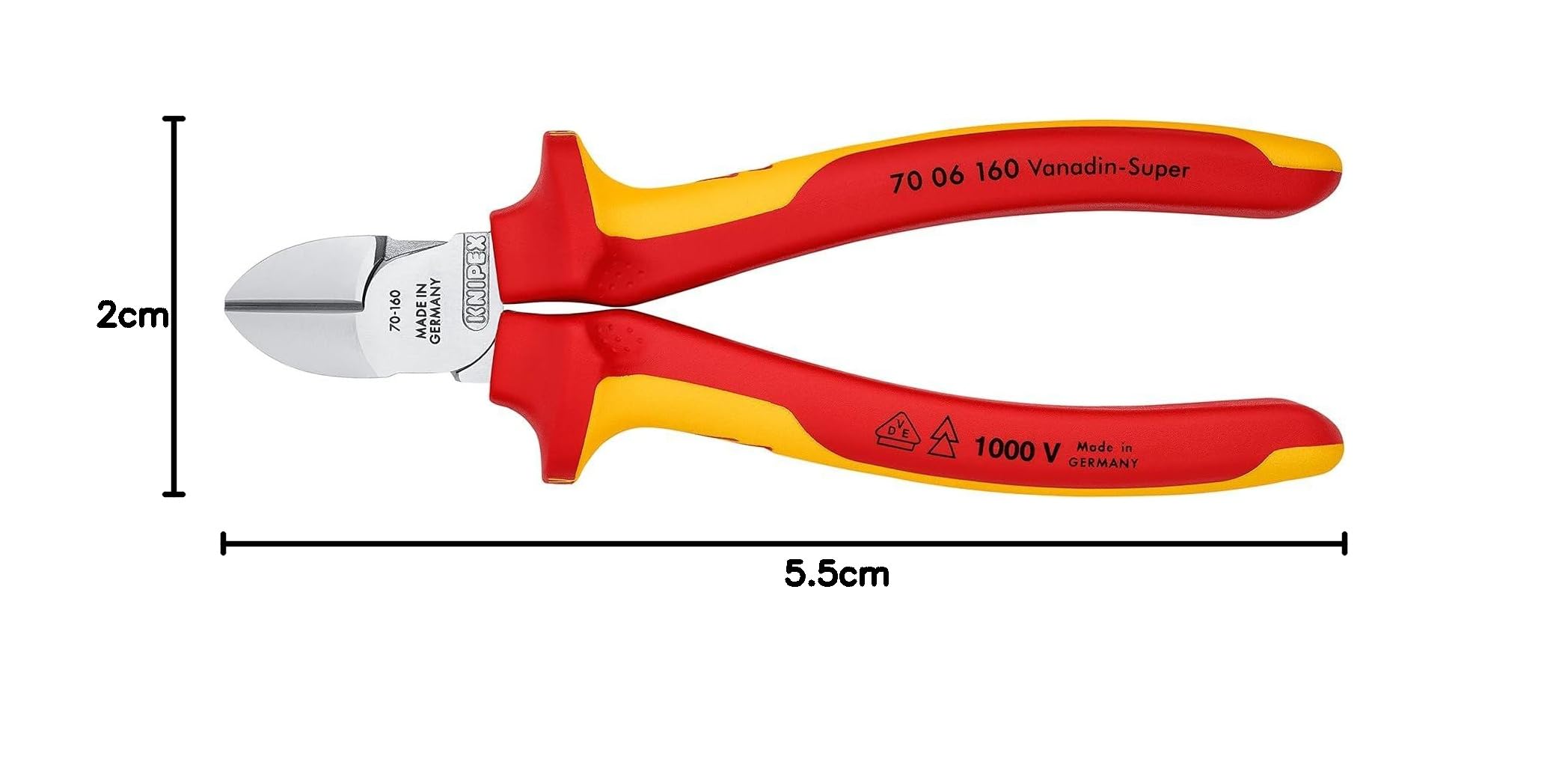 knipex-seitenschneider-70-06-160-vde-160-mm-verchromt image 8