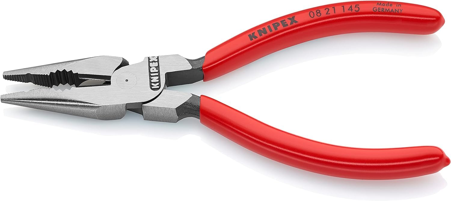 knipex-spitz-kombizange-08-21-145-145-mm-mit-kunststoffbeschichtung image 2