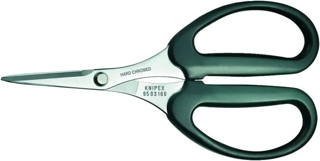 knipex-schere-95-03-160-sb-160-mm-f-r-kevlar-fasern-lwl image 1
