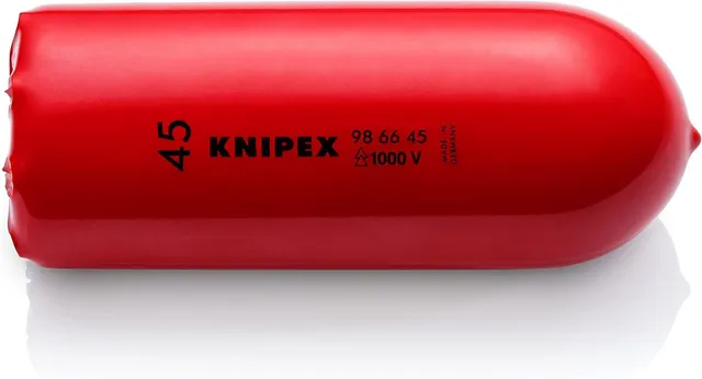 knipex-98-66-45-selbstklemm-t-lle-130-mm-f-r-spannungsf-hrende-leiter image 1
