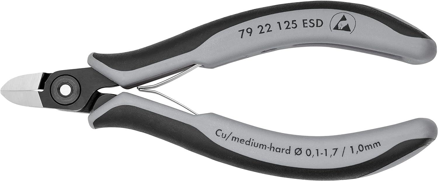 knipex-79-22-125-esd-pr-zisions-elektronik-seitenschneider-125-mm image 1