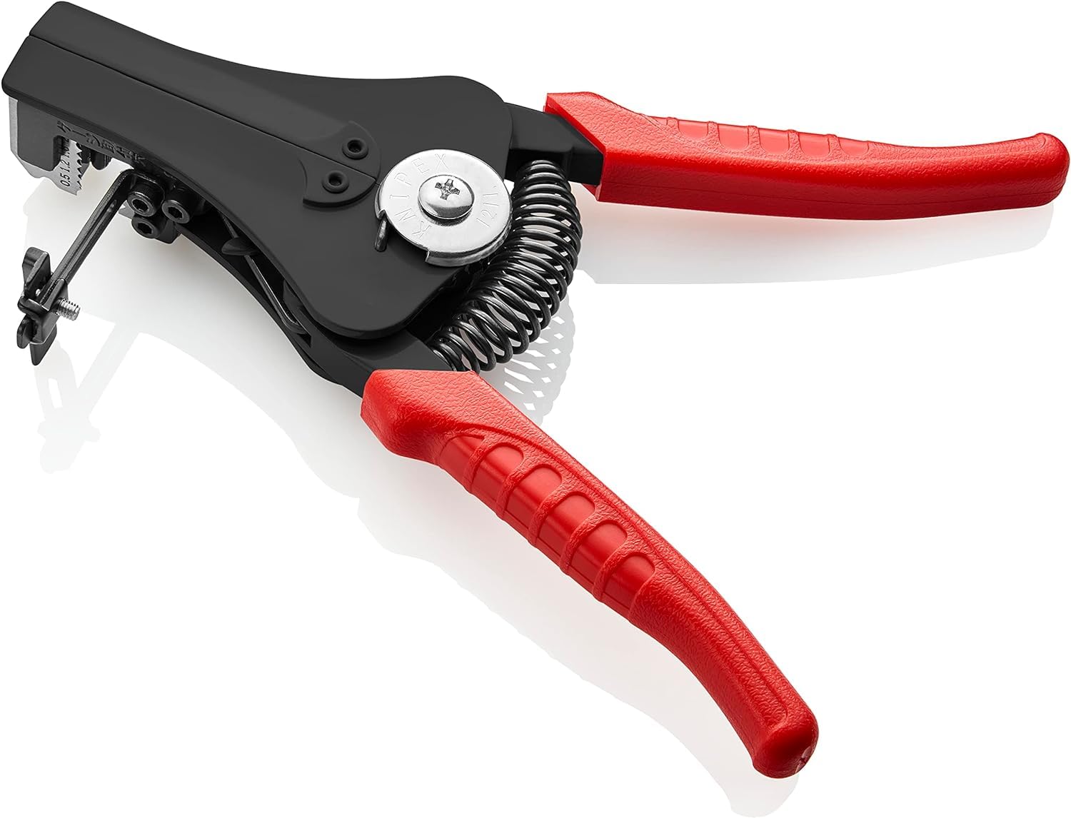 knipex-abisolierzange-12-11-180-180-mm-mit-formmessern-und-kunststoff-griffh-lle image 4