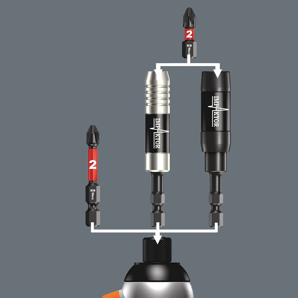 wera-897-4-imp-r-impaktor-bithalter-mit-ringmagnet-1-4-zoll-x-75-mm image 5