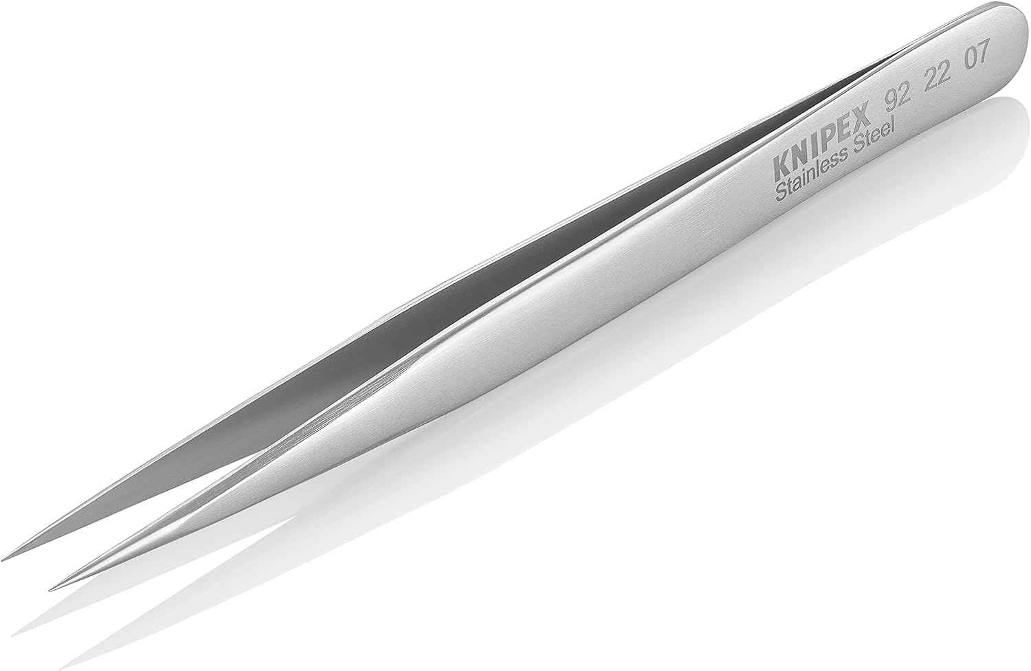 knipex-universalpinzette-92-22-07-mattiert-glatt-125-mm-edelstahl image 3