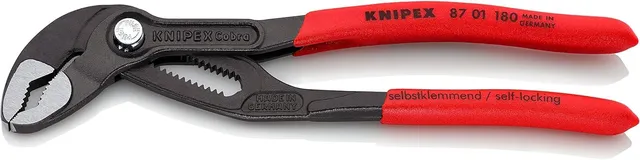 knipex-cobra-hightech-wasserpumpenzange-87-01-180-180-mm-zange image 1