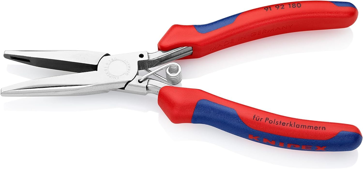 knipex-polsterklammerzange-91-92-180-spiegelpoliert-185-mm-mit-mehrkomponenten-h image 2