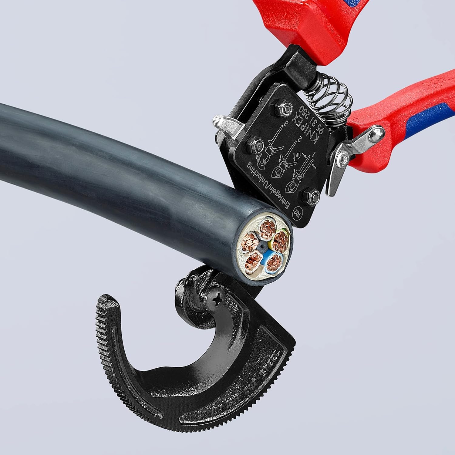 knipex-kabelschneider-95-31-250-ratschen-kabelschneider-250-mm-f-r-cu-al-bis-32- image 3