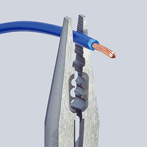 knipex-verdrahtungszange-13-05-160-t-bk-160-mm-verchromt-5-in-1-mit-absturzsiche image 8