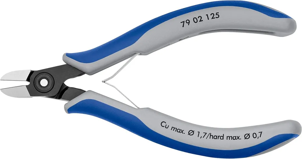 knipex-pr-zisions-elektronik-seitenschneider-79-02-125-125-mm image 1