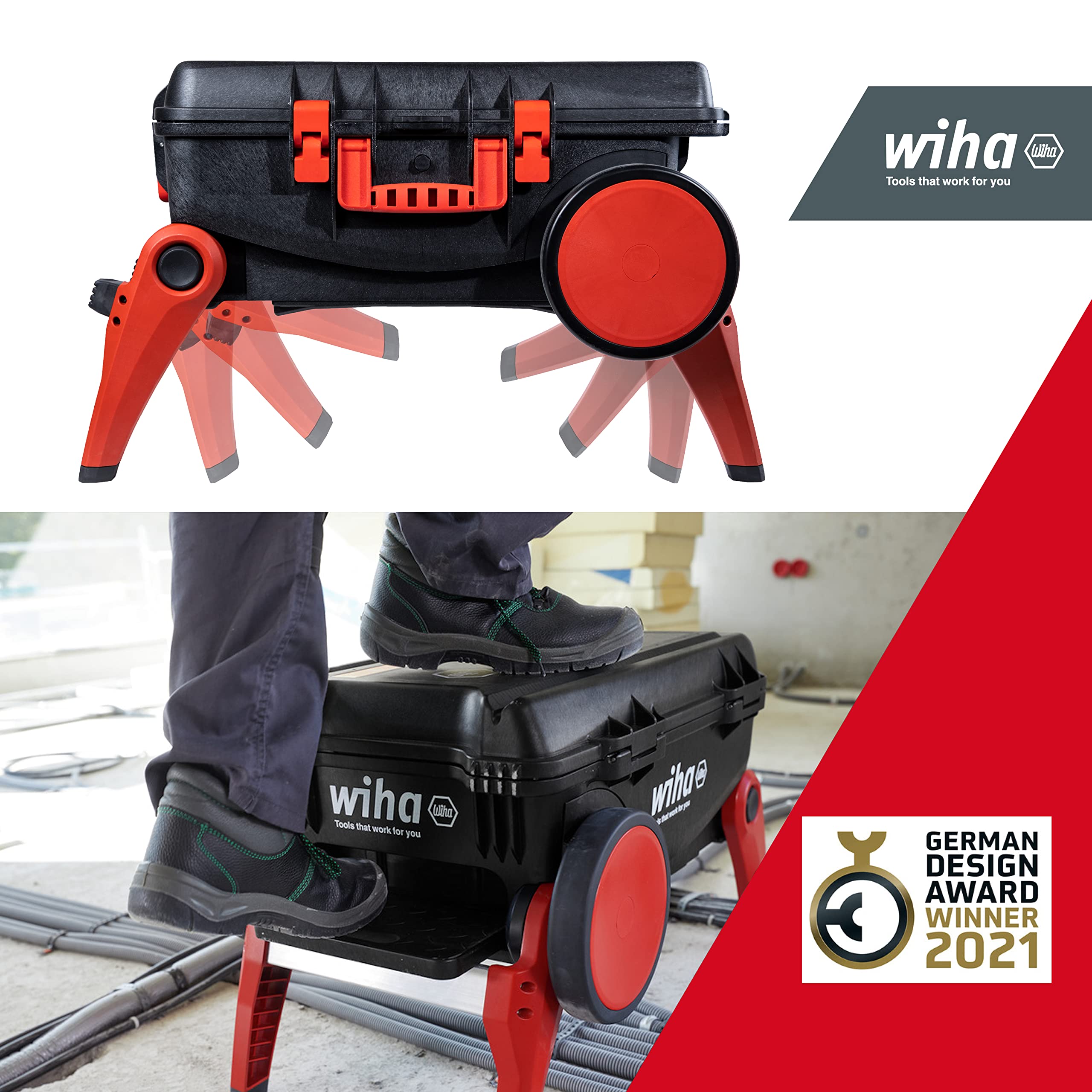 wiha-xxl-iii-werkzeugtrolley-leer-44129-68-5-x-50-1-x-34-5-cm-mit-rollen image 2