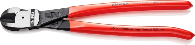 knipex-kraft-mittenschneider-74-91-250-sb-250-mm-schwarz-atramentiert image 1