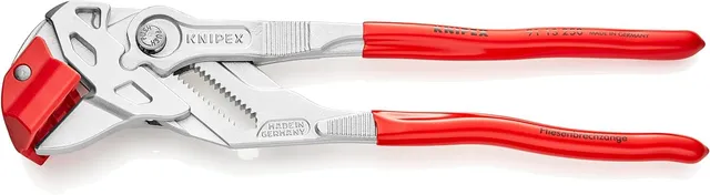 knipex-fliesenbrechzange-91-13-250-verchromt-250-mm-f-r-fliesen-und-feinsteinzeu image 1