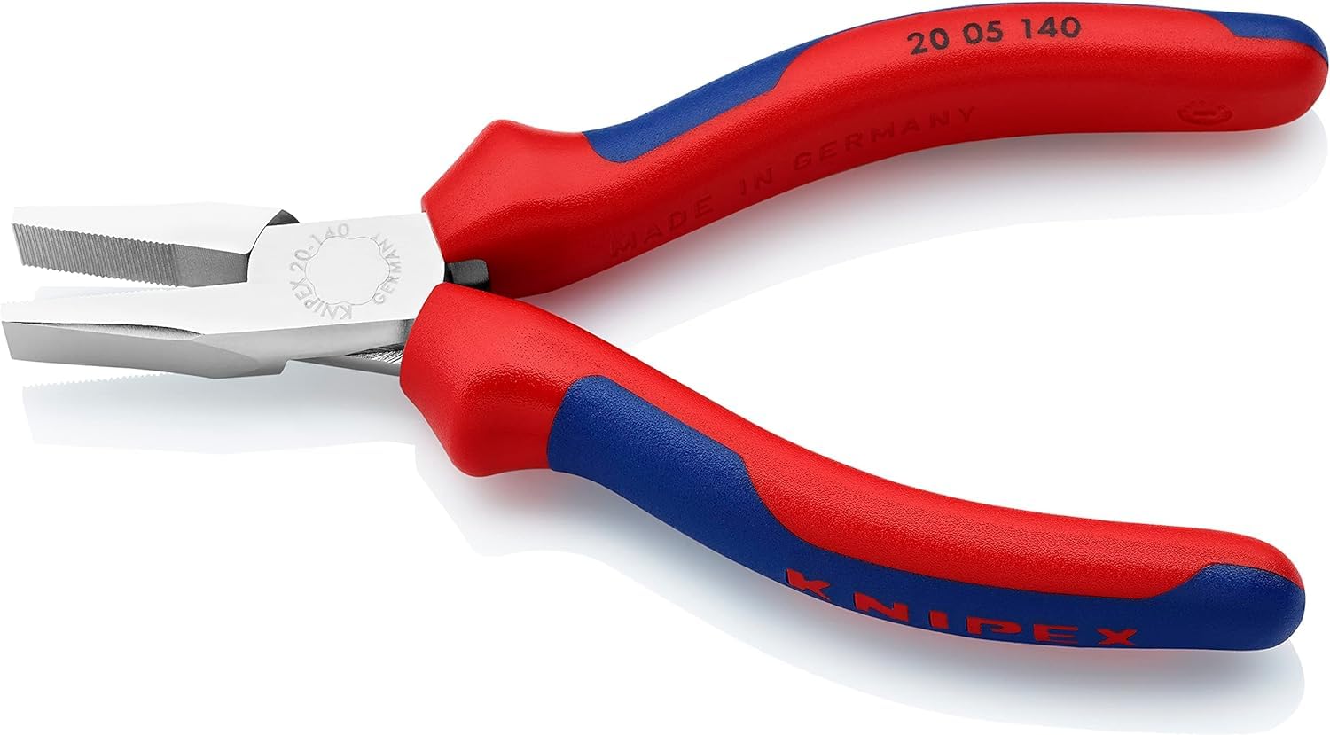 knipex-flachzange-20-05-140-verchromt-140-mm image 2