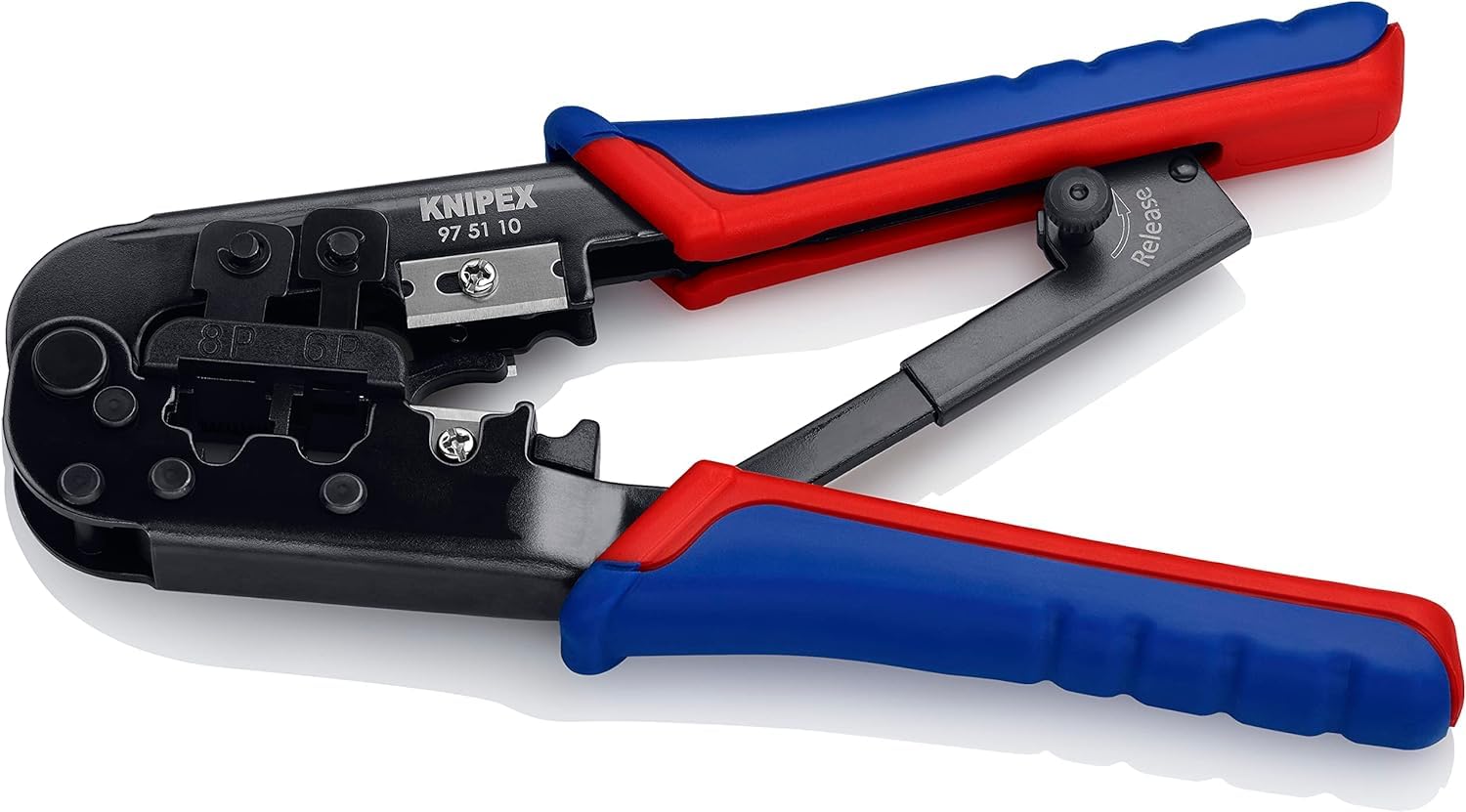 knipex-97-51-10-crimpzange-f-r-westernstecker-rj11-rj45-190-mm image 4