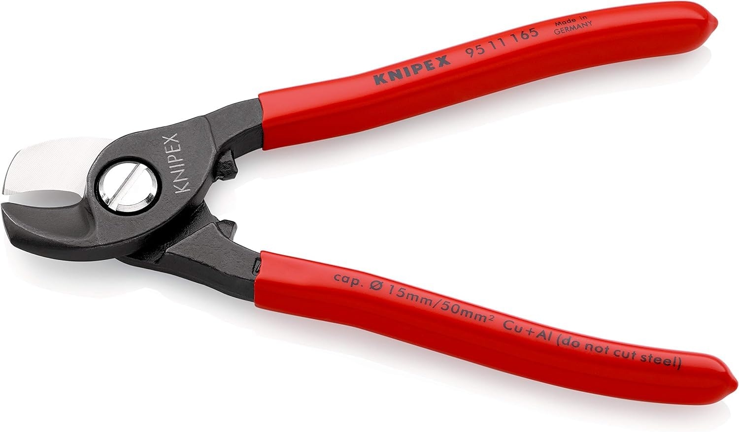 knipex-95-11-165-kabelschere-165-mm-br-niert-kunststoff-berzogen image 2