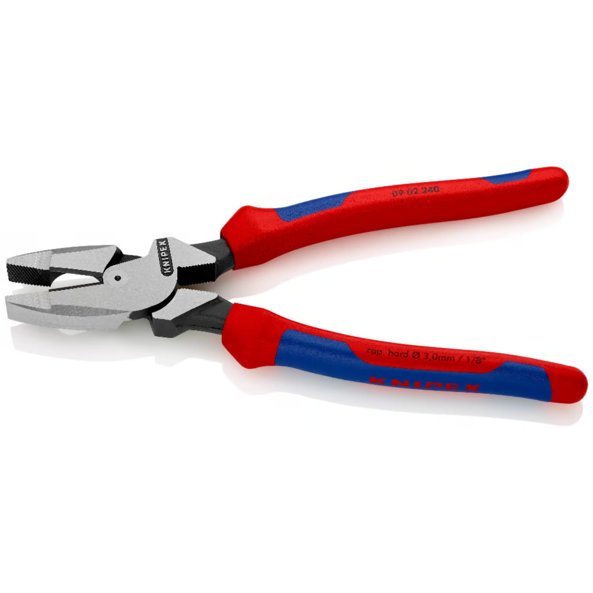 knipex-kraft-kombizange-09-02-240-sb-lineman-s-pliers-240-mm-mit-comfort-griffen image 3