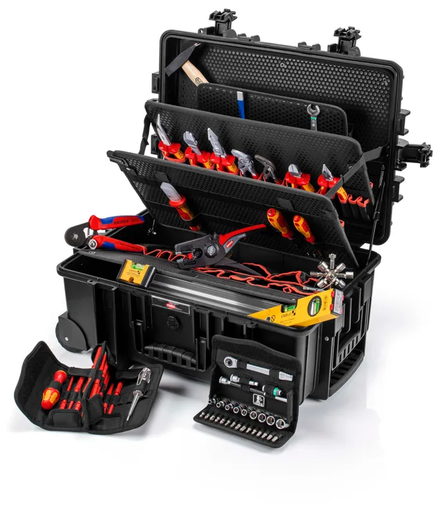 knipex-werkzeugkoffer-robust45-move-elektro-00-21-37-63-teiliger-trolley-45-l-mi image 1