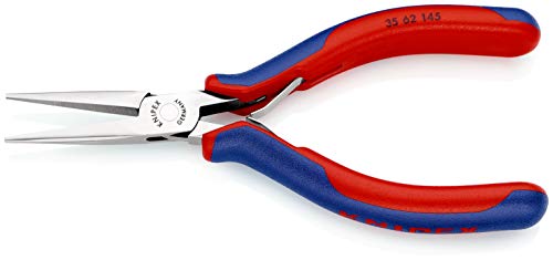 knipex-elektronik-greifzange-35-62-145-sb-145-mm-spiegelpoliert-mit-mehrkomponen image 6