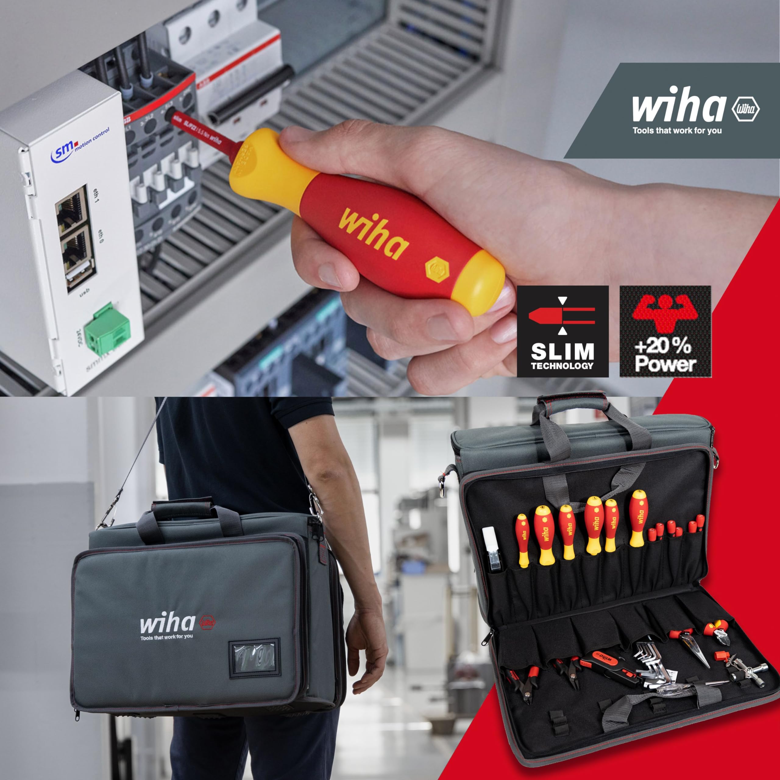 wiha-werkzeug-set-service-techniker-30-tlg-vde-inkl-tasche-43879 image 3