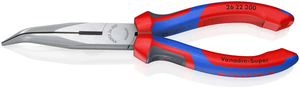knipex-flachrundzange-storchschnabelzange-26-22-200-200-mm image 1