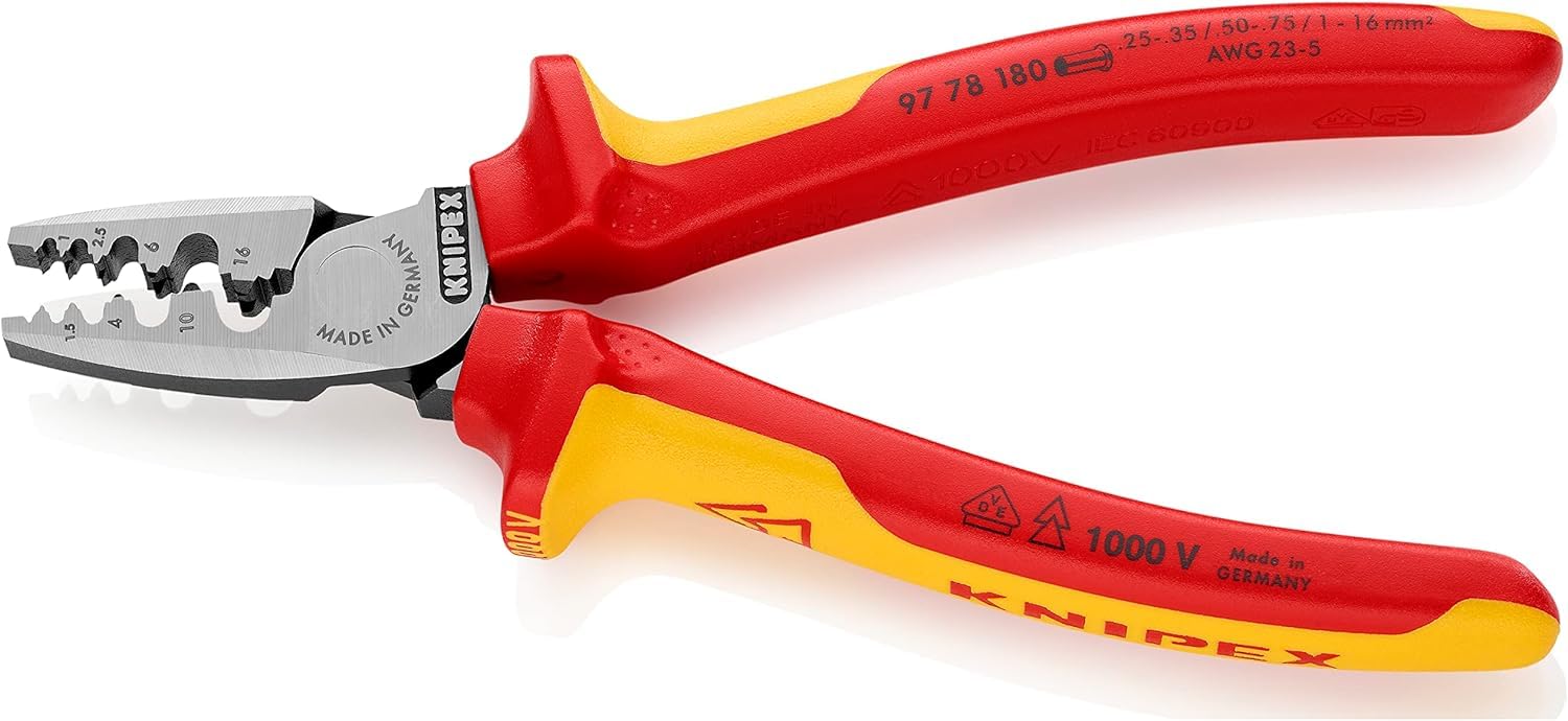 knipex-97-78-180-sb-crimpzange-vde-f-r-aderendh-lsen-180-mm image 2