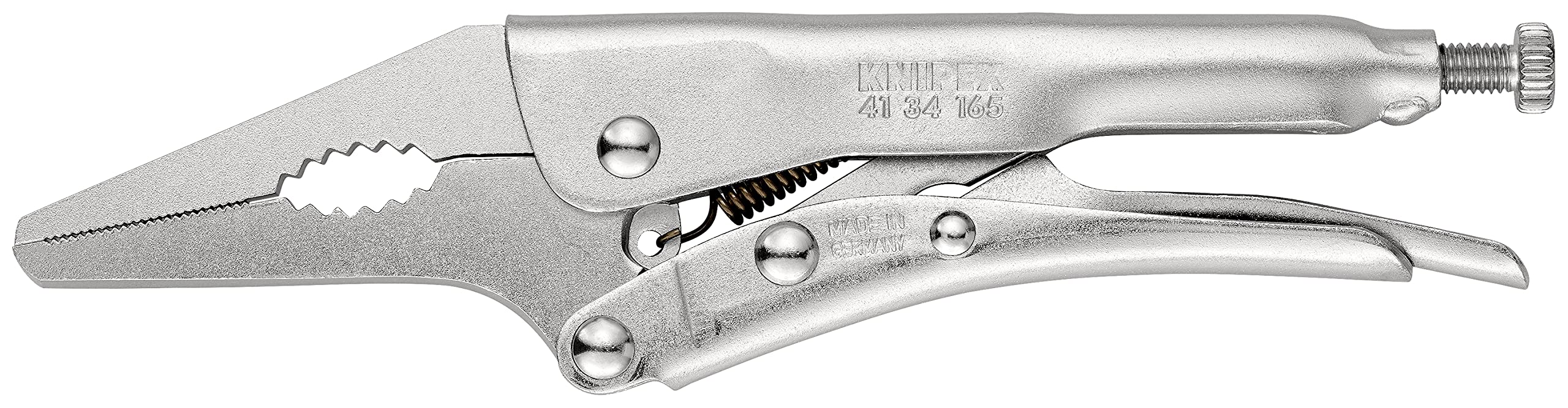 knipex-41-34-165-gripzange-verzinkt-165-mm image 1