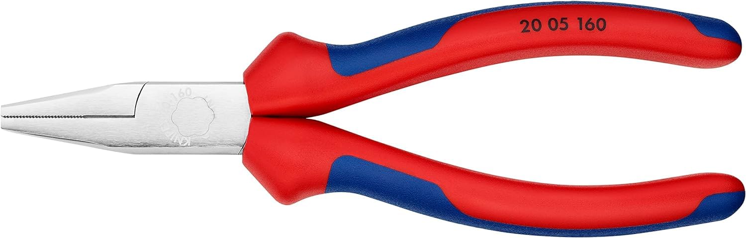 knipex-flachzange-20-05-160-verchromt-160-mm-mit-comfort-griffen image 3