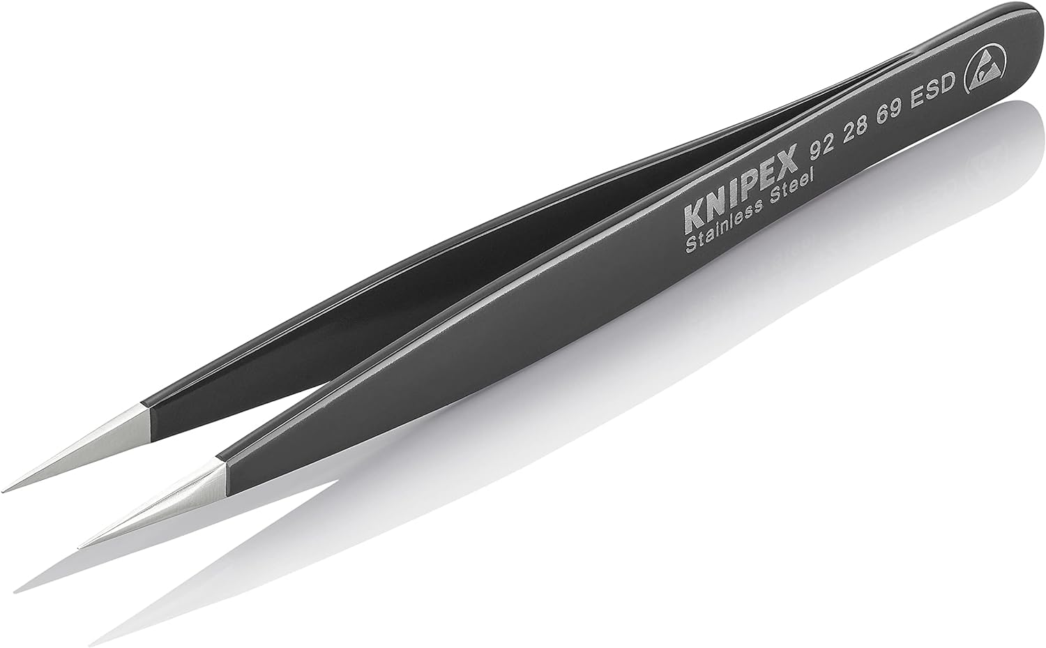 knipex-92-28-69-esd-universalpinzette-120-mm-mattiert-glatt-antimagnetisch image 3