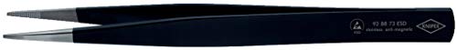 knipex-pr-zisions-pinzette-esd-92-88-73-esd-130-mm-schwarz image 2