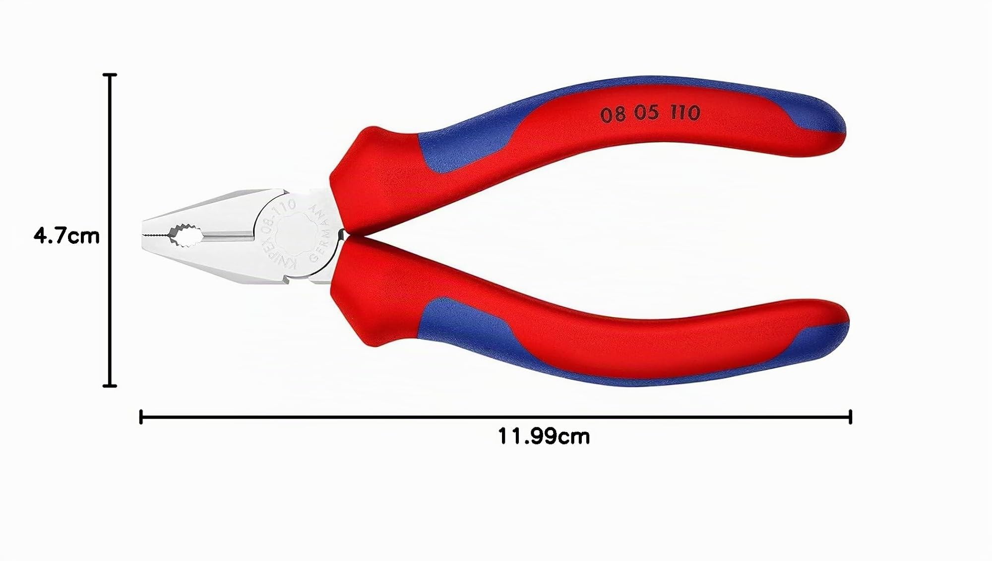 knipex-mini-kombizange-08-05-110-verchromt-110-mm image 5