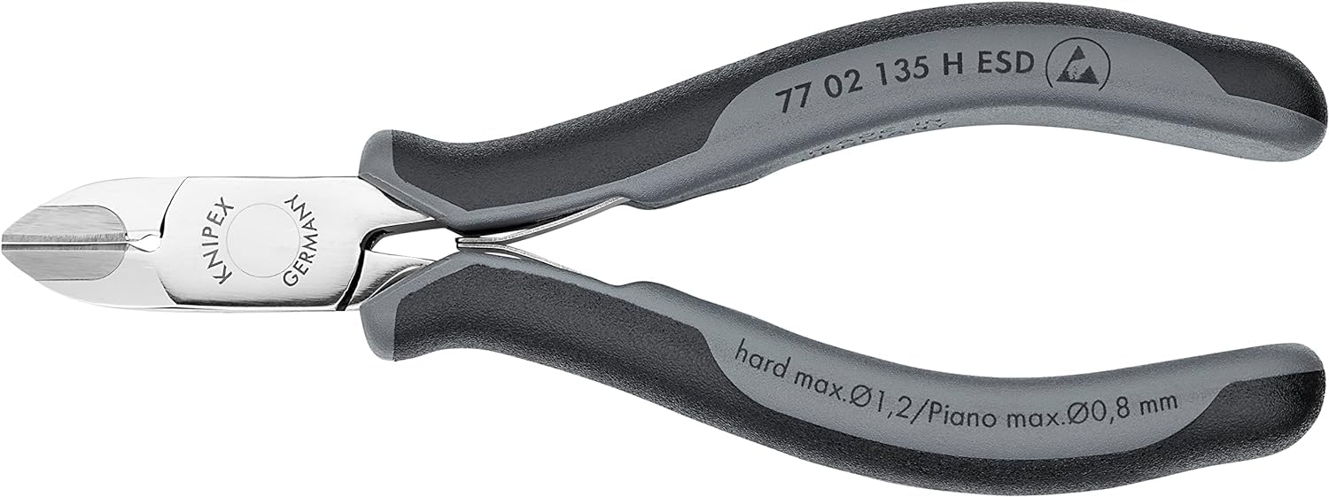 knipex-elektronik-seitenschneider-77-02-135-h-esd-135-mm-mit-hartmetallschneide image 3