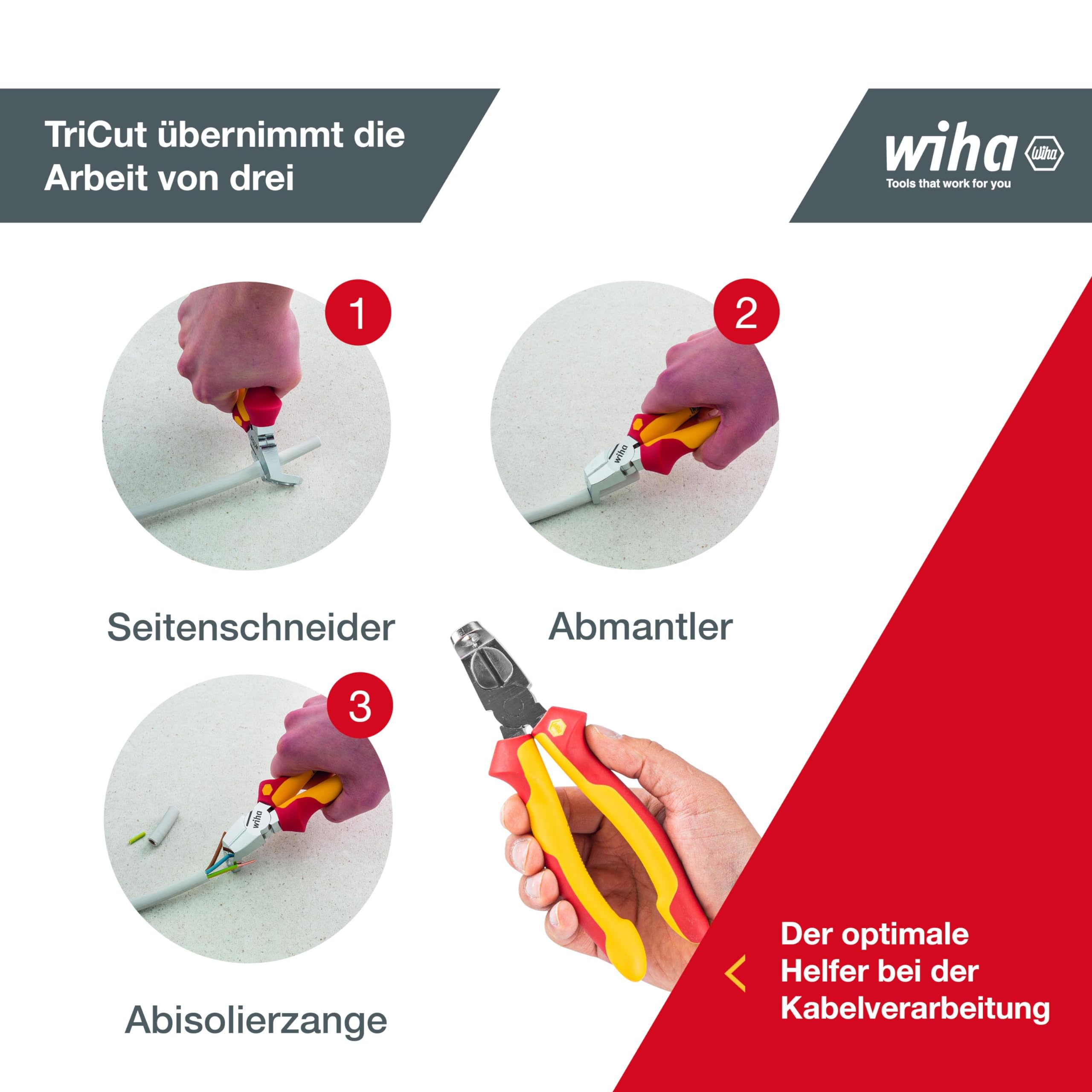 wiha-installationszange-tricut-electric-vde-38853-170-mm image 2