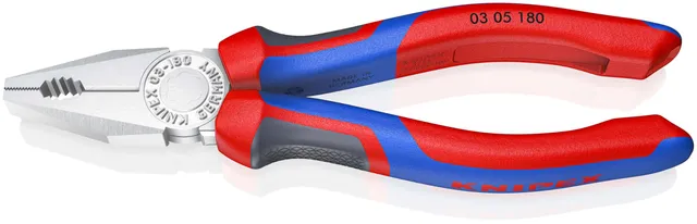 knipex-03-05-180-sb-kombizange-180-mm-verchromt-mit-comfort-griffen image 1