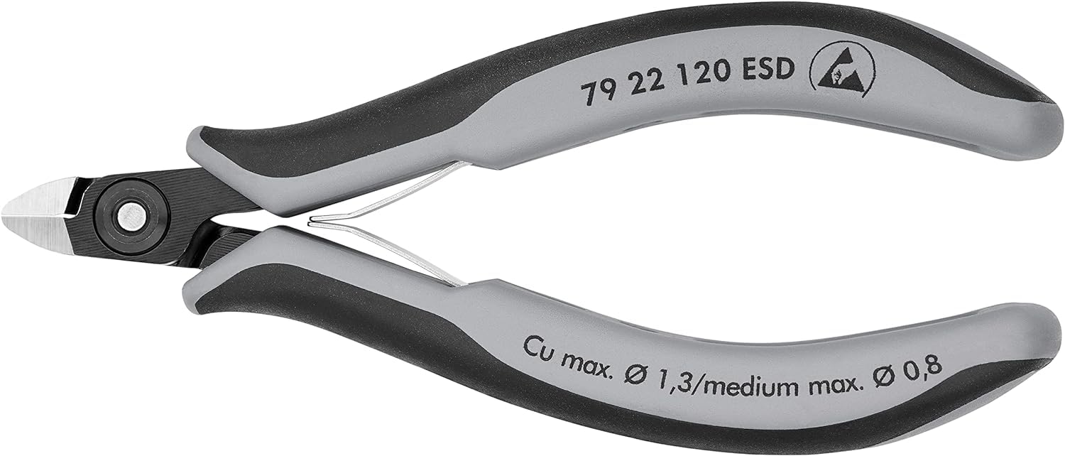 knipex-pr-zisions-elektronik-seitenschneider-79-22-120-esd-120-mm image 1