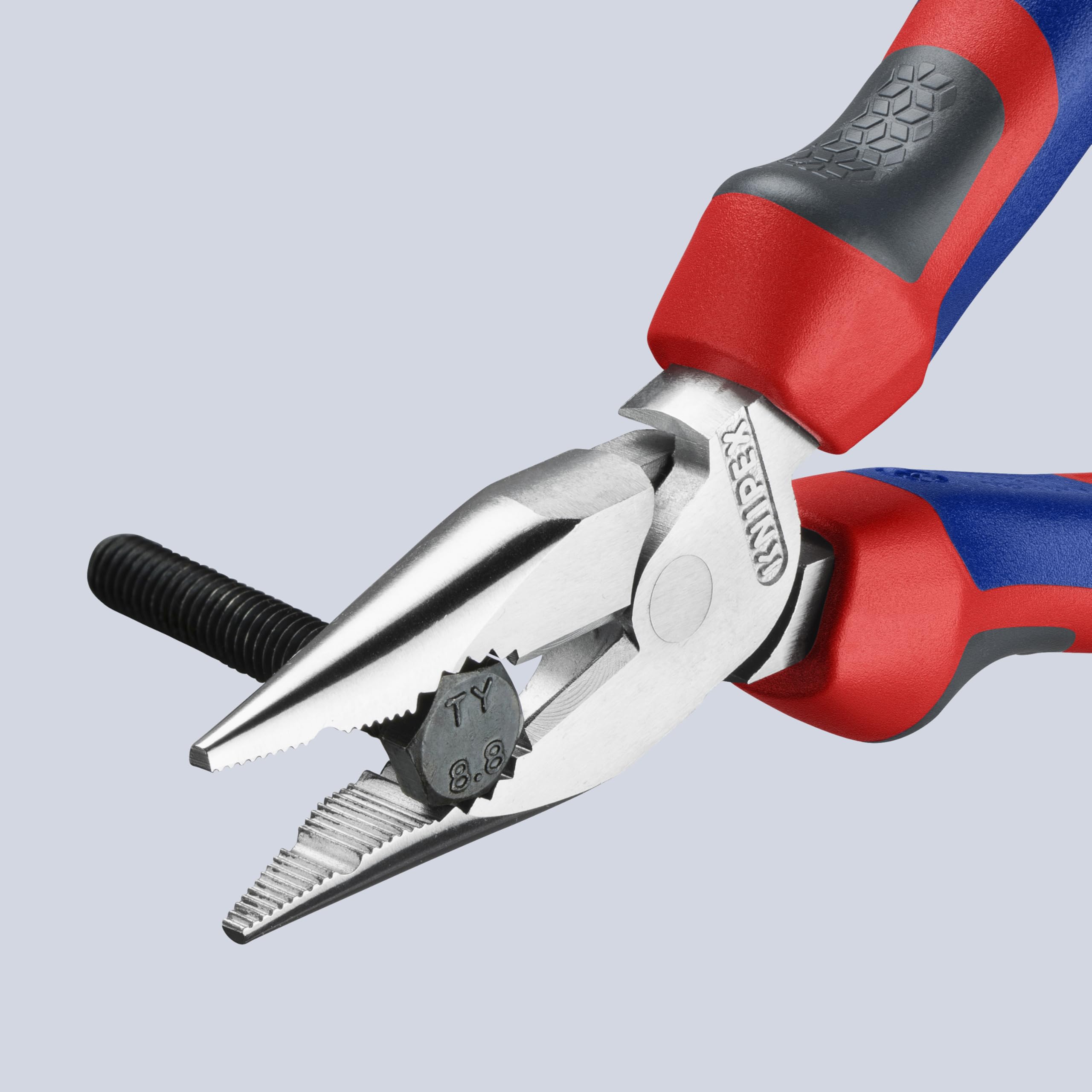 knipex-spitz-kombizange-08-25-145-145-mm-verchromt-mit-comfort-griffen image 3