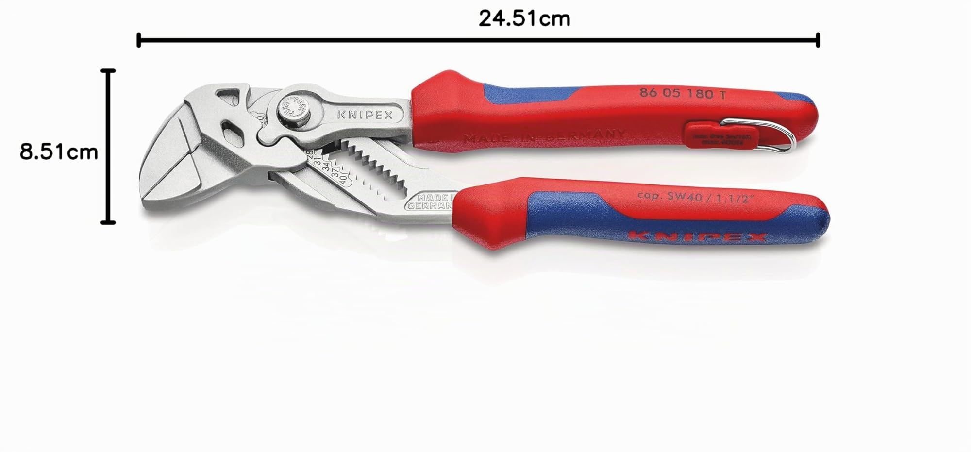 knipex-zangenschl-ssel-86-05-180-t-bk-zange-und-schraubenschl-ssel-180-mm-mit-me image 5